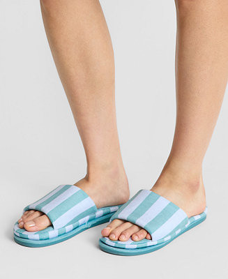 State of Day Women's Open Toe Boxed Slippers, Macy's Exclusive - Macy's | Macy's