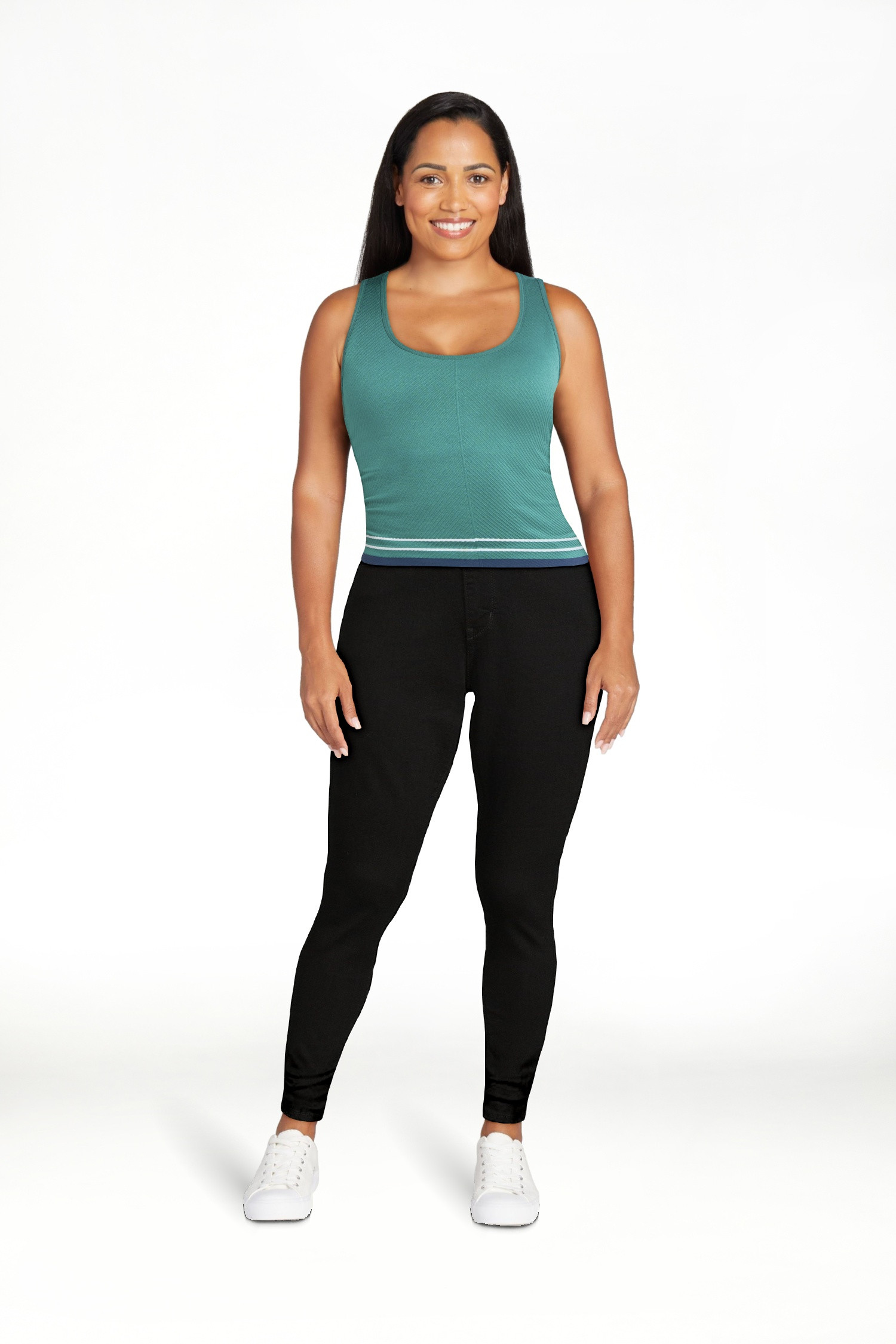 Avia Women's and Women's Plus Seamless Racerback Bra Tank, Size XS-4X | Walmart (US)