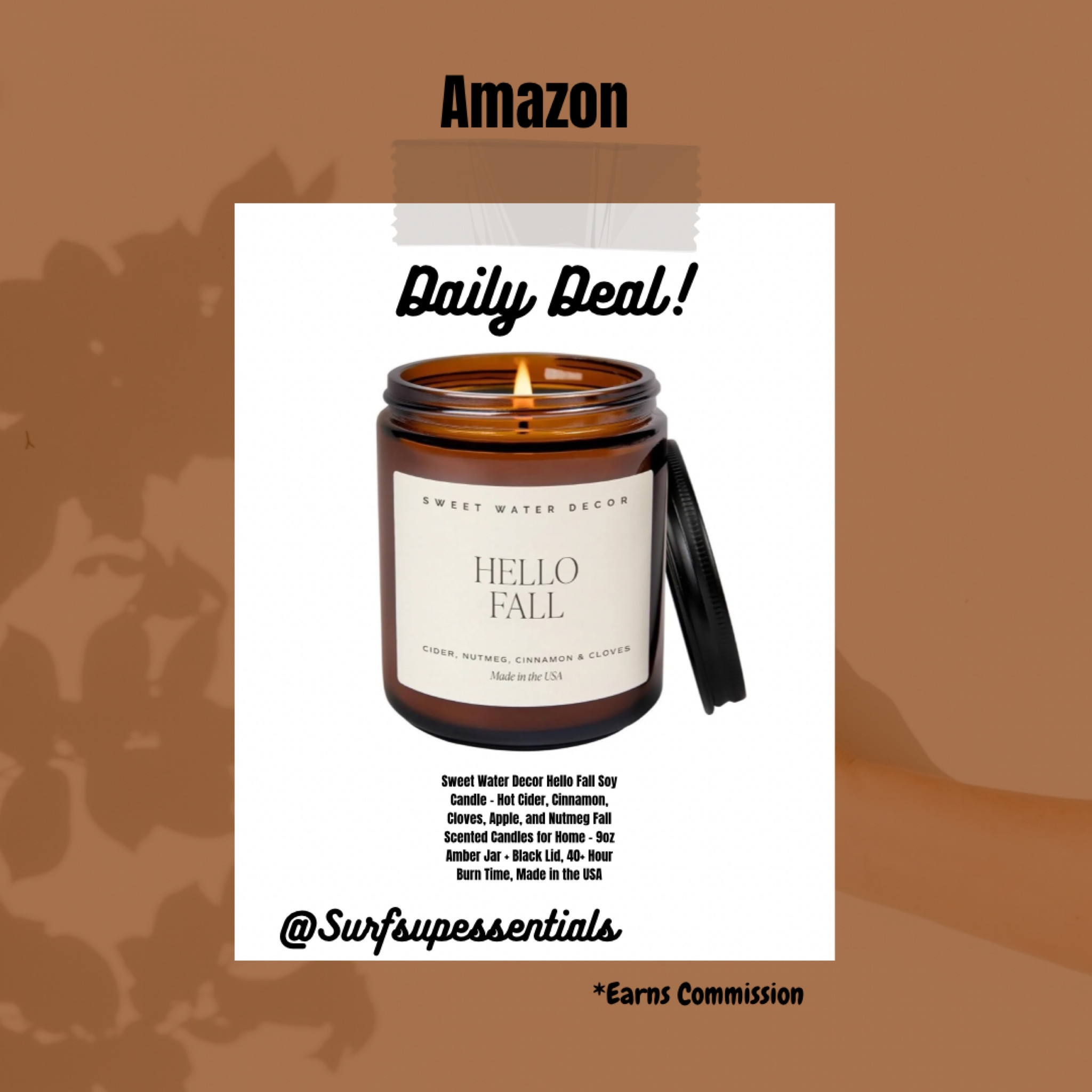 🍁 Bring all those fall smells into your home this season with this fall candle. And lucky you it’s on sale! 
#candle #candles #homesweethome 

#LTKHome #LTKFallSale #LTKSaleAlert