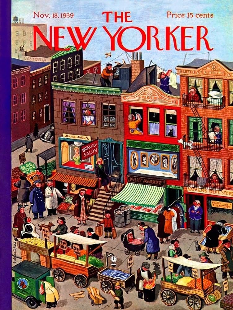 New York Puzzle Company - New Yorker Main Street - 1000 Piece Jigsaw Puzzle | Amazon (US)