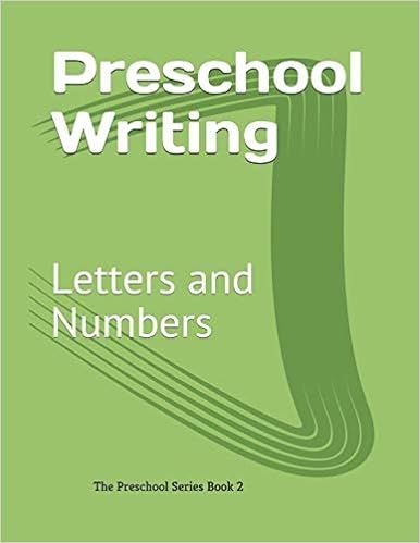 Preschool Writing: Letters and Numbers | Amazon (US)