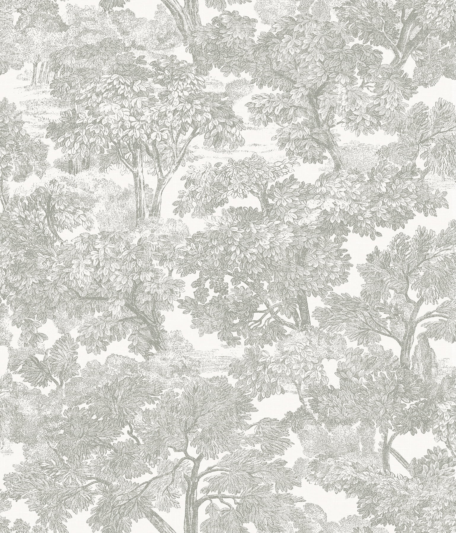 Chesapeake Spinney Grey Toile Wallpaper - Walmart.com | Walmart (US)