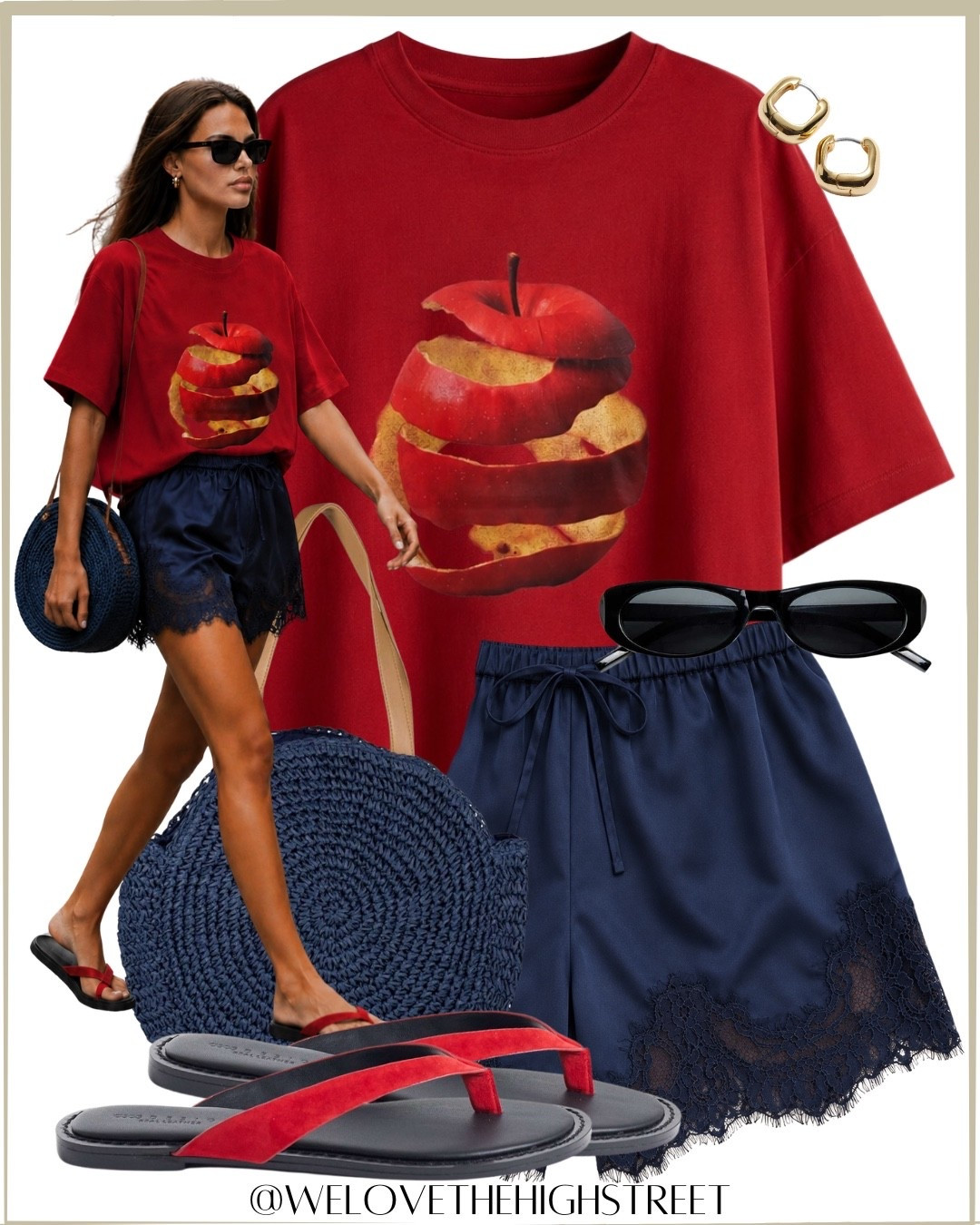 LACE SHORTS & TEES