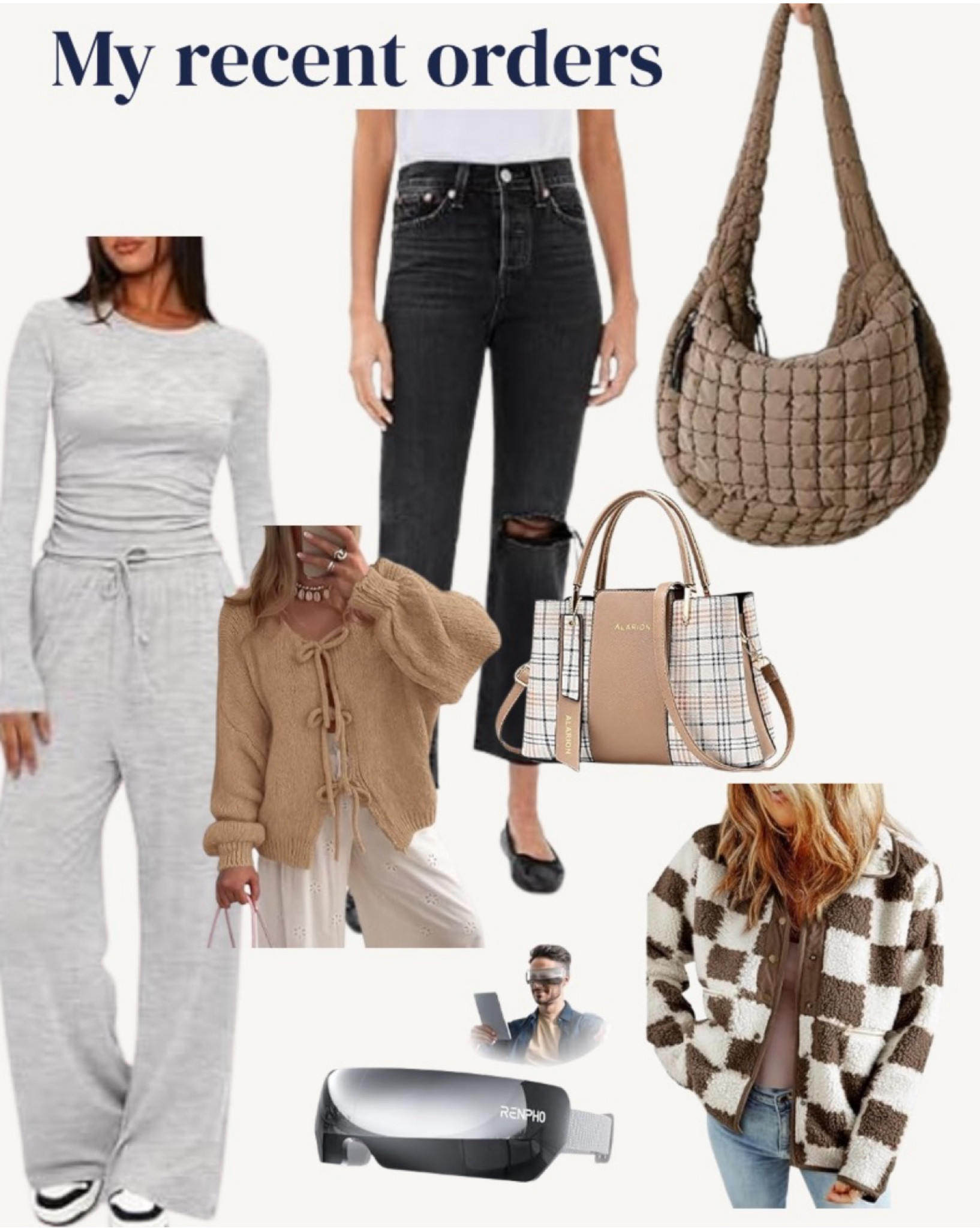 Some of my recent orders 

#amazonfashion #founditonamazon #headmassager #purse


#LTKCyberWeek #LTKSaleAlert #LTKGiftGuide