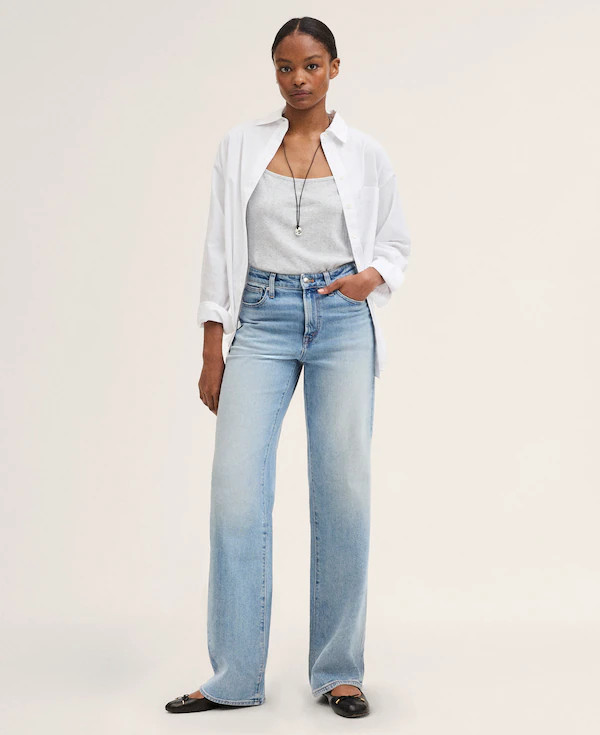 The Curvy Perfect Vintage Wide-Leg Jean | Madewell