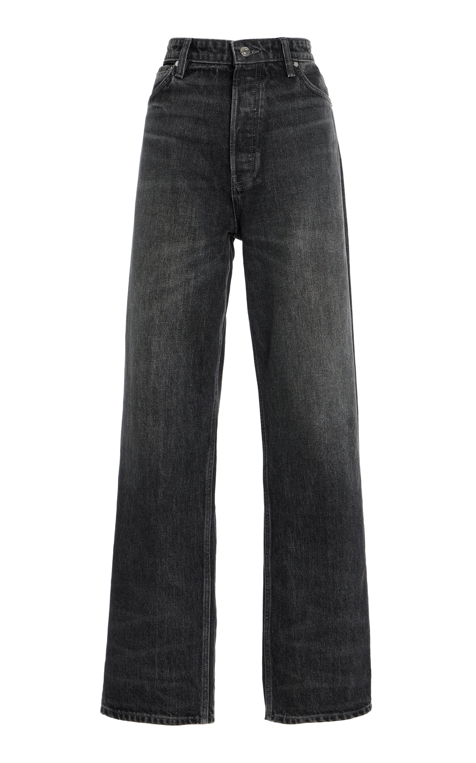 Sofia High-Rise Straight-Leg Jeans | Moda Operandi (Global)