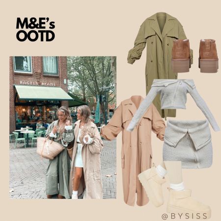 Outfits of the day, Trenchcoat, knitted co ord set, Uggies 🐻🐻happy day lovelies 💕💕
Tap the ❤️ to save this post and shop easily later these cute sets xx
Added also one of our fave perfume scents. Xx 
.
Style tips, bySiss twoins, oversized style, fall trends, fall fashion, knitted jumper, white knitted skirt, trench coat, PLT, pretty little thing, Sephora, VIKTOR&ROLF, UGG

#LTKstyletip #LTKeurope #LTKSeasonal