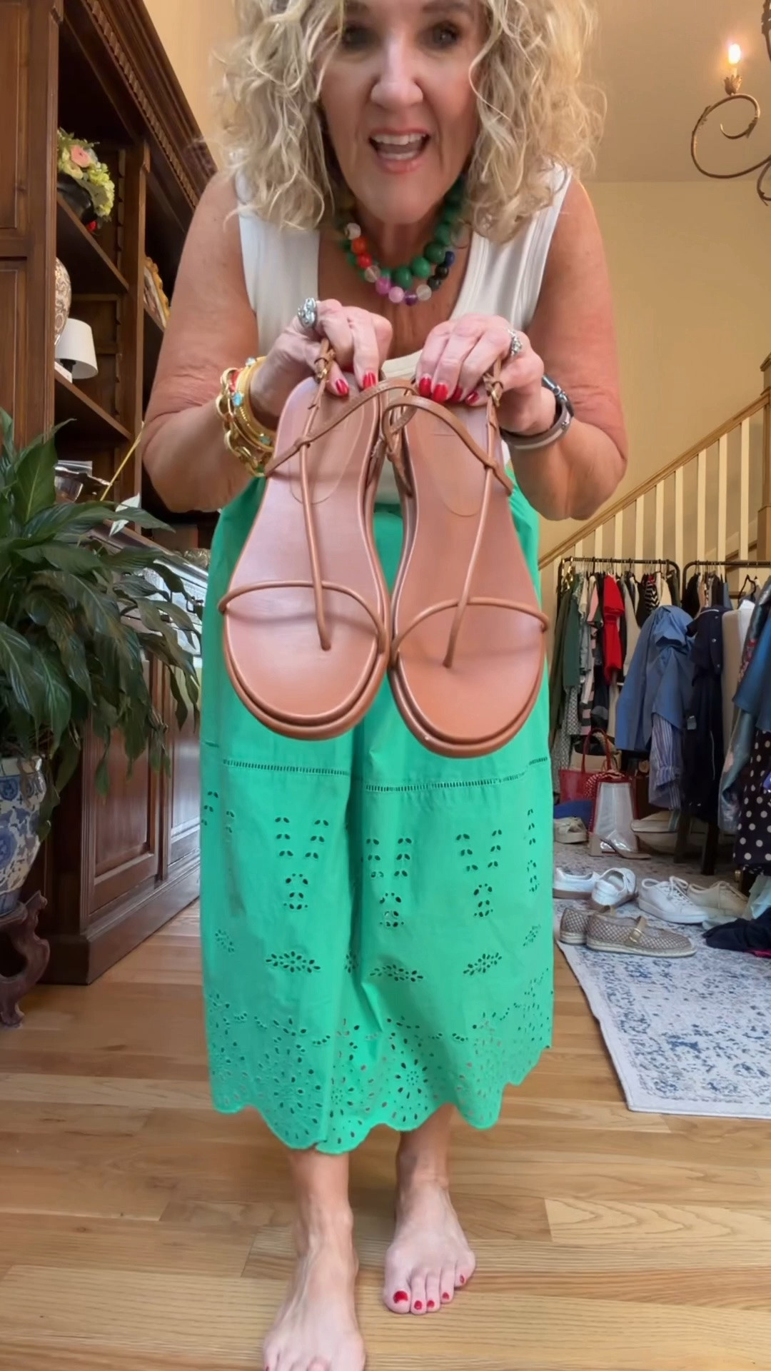 The 5 pair of shoes I reach for most 
Tank size medium 
Skirt medium 
Sweatshirt medium 
Necklaces are 20% off

#LTKSaleAlert #LTKOver40 #LTKootd