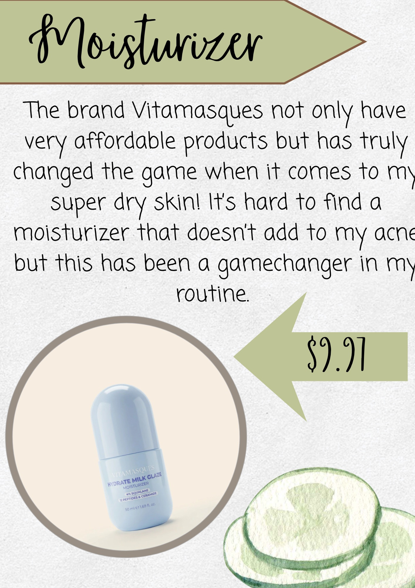 A new but affordable company I am LOVING is Vitamasques. I feel like these products have been wonderful in keeping my normally dry skin clean and hydrated ✨💦💦

#LTKselfcare
