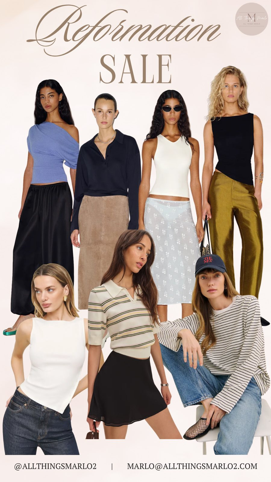 Reformation on sale now 

 #LTKSeasonal #LTKSaleAlert #LTKWorkwear