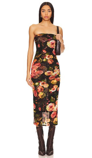Rose Maxi Dress in Black | Revolve Clothing (Global)