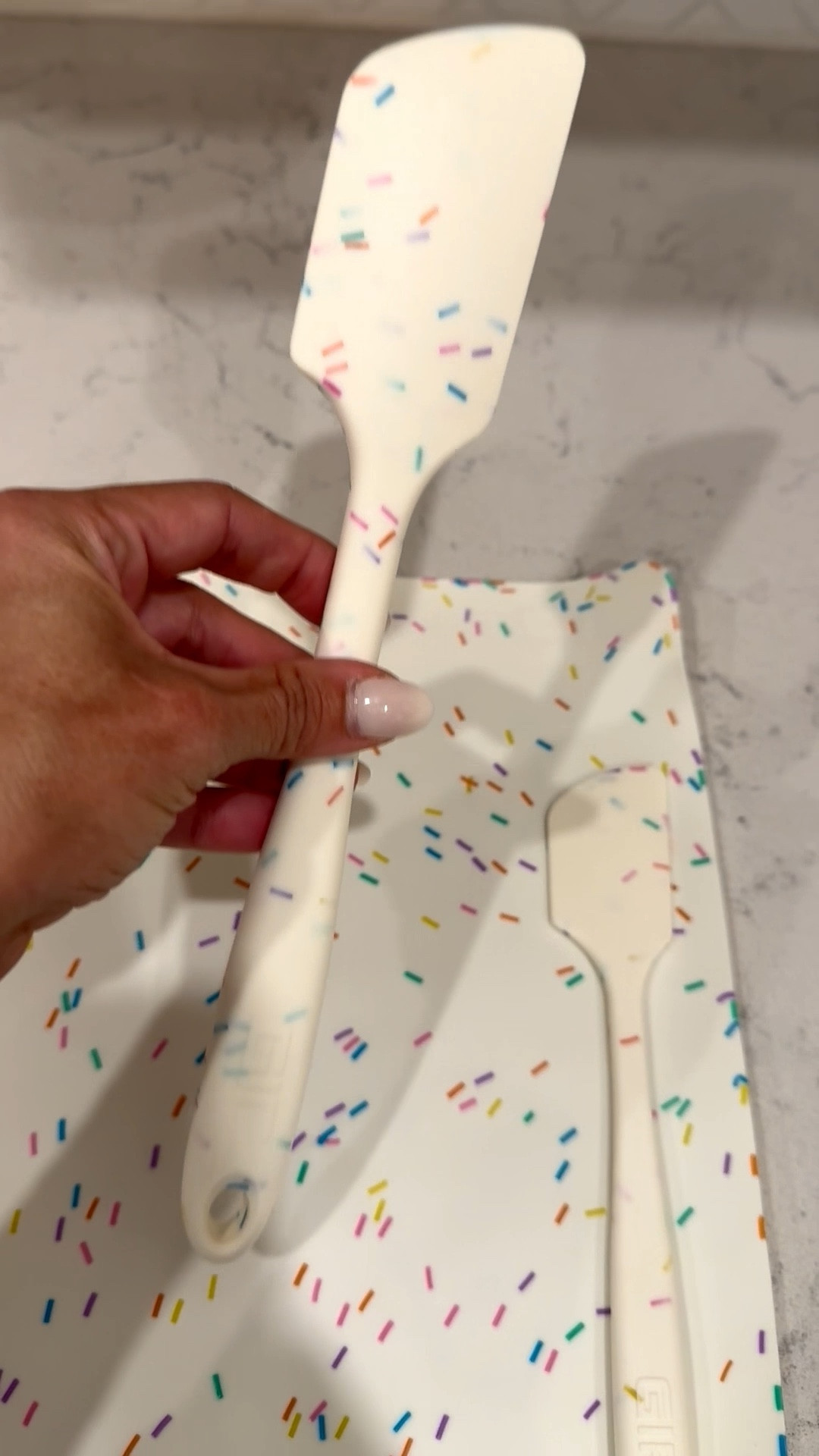 The cutest baking set with a fun confetti design. 
Love the mini spatula that makes it perfect for baking with your mini me. 

#LTKFindsUnder50 #LTKHome #LTKKids