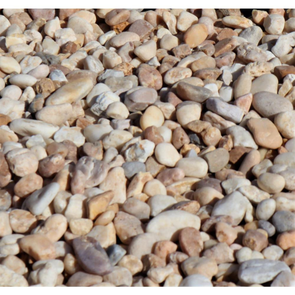 Butler Arts 1/2 in. to 1-1/2 in. Sand Dollar Landscaping Pebble (2200 lb. Super Sack) | The Home Depot