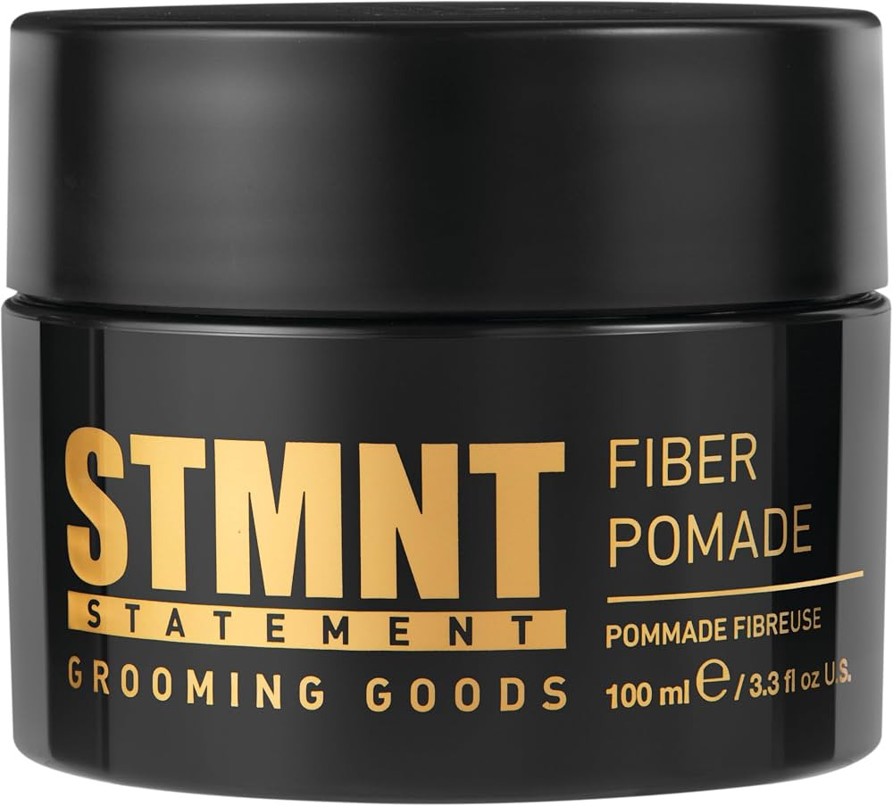 STMNT Grooming Goods Fiber Pomade | Semi-Matte Finish | Strong Control | Easy To Wash Out | Amazon (US)
