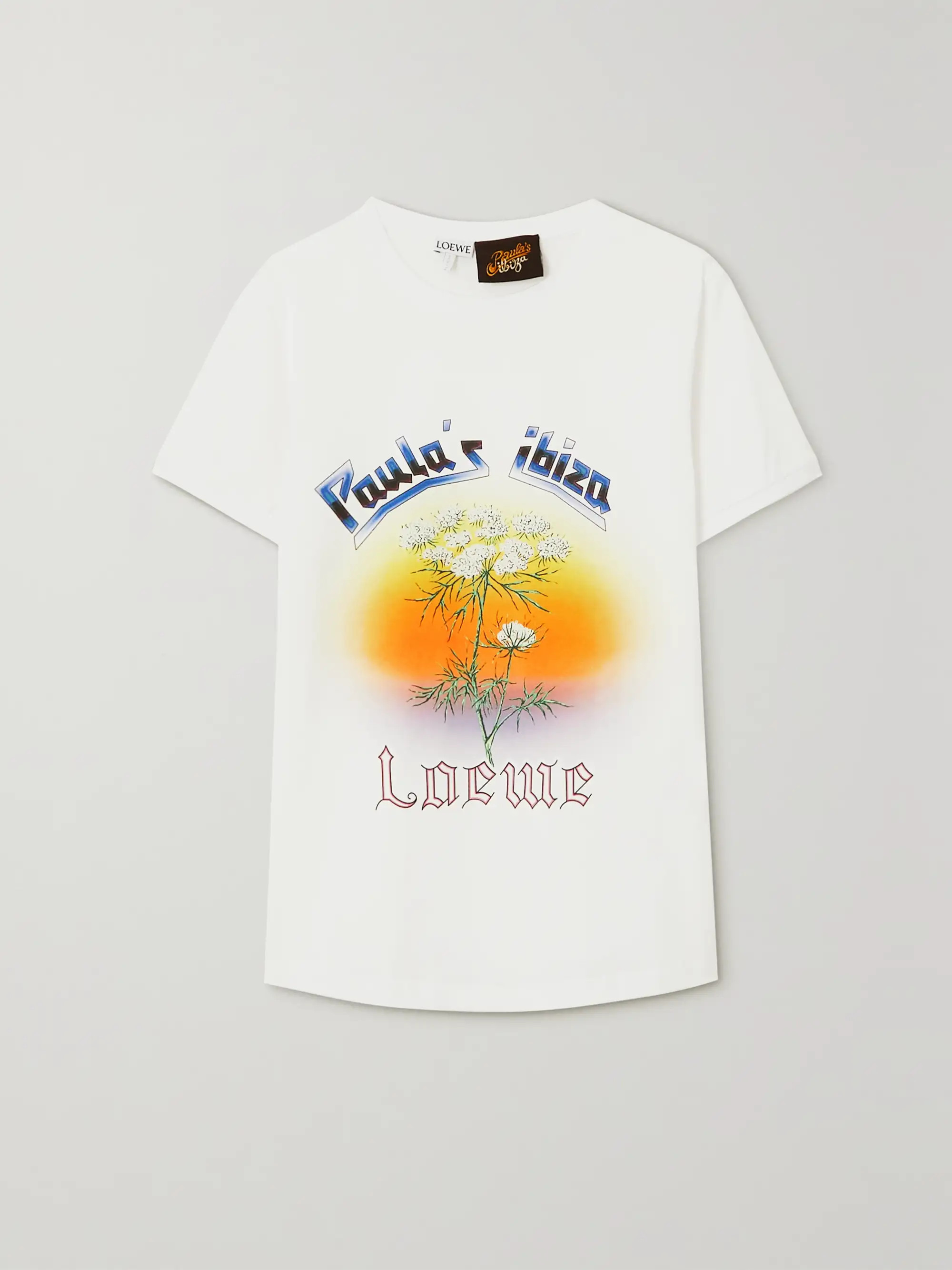 + Paula's Ibiza printed cotton-jersey T-shirt | NET-A-PORTER (US)