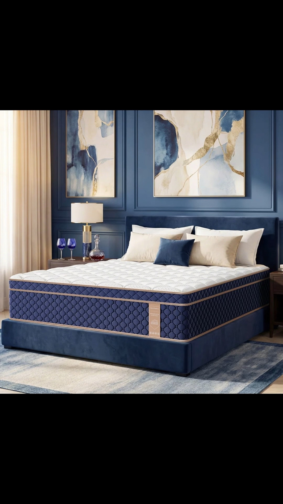 12" Medium Firm Gel Memory Foam Hybrid Pocket Spring Mattress in a Box, Pressure Relief, Motion Isolation

#LTKMothersDay #LTKBeauty #LTKPlusSize