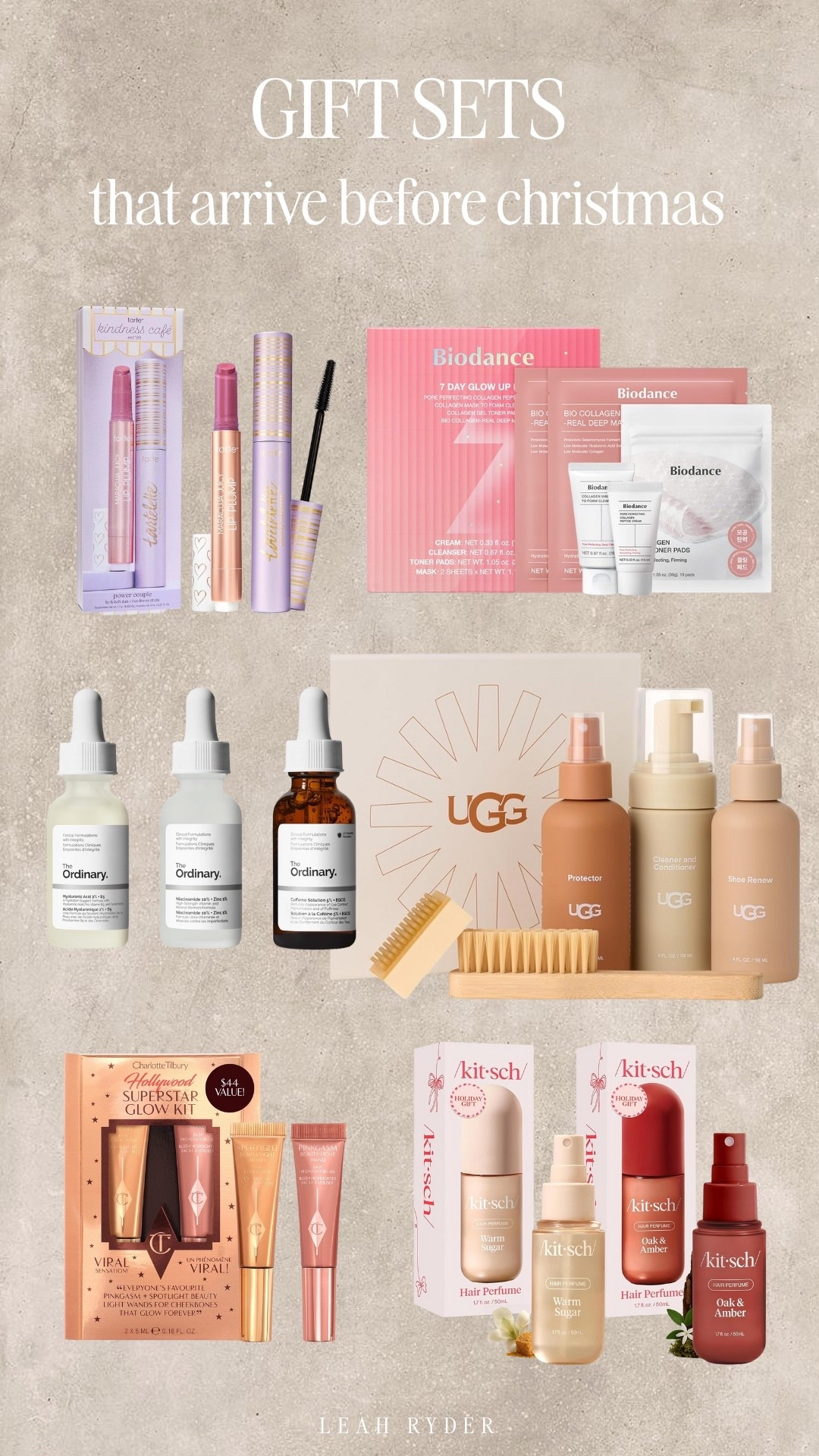 Amazon gift sets that arrive before Christmas and make holiday gifting easy. This curated roundup includes beauty gift sets, skincare sets, haircare gift boxes, and self care gift ideas that are ready to gift. These holiday gift sets are perfect for last minute Christmas shopping and work well for friends, family, teachers, and host gifts. Great Christmas gift ideas for women featuring popular brands and bestselling Amazon gift sets.

#LTKHoliday #LTKGiftGuide