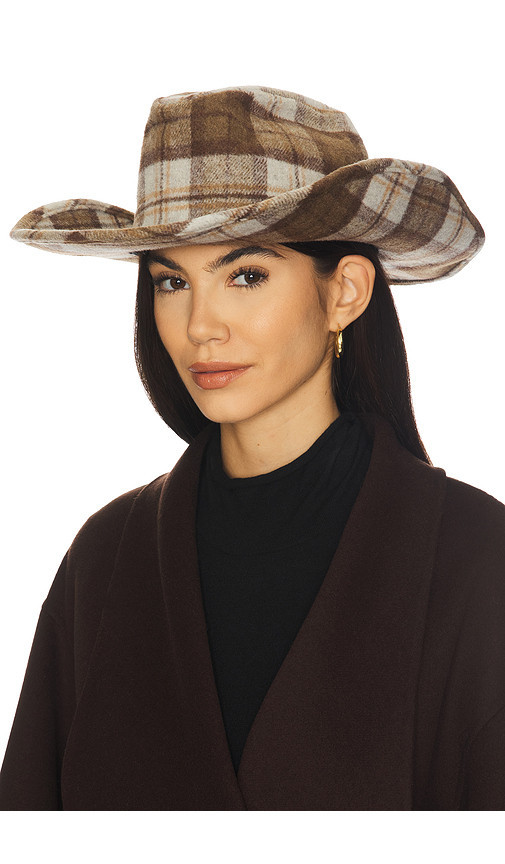 Understated Leather CHAPEAU PLAID COWBOY en Brown. | Revolve Clothing (Global)