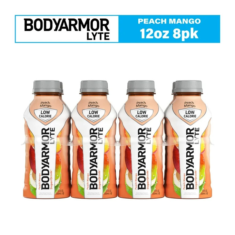 BODYARMOR LYTE Sports Drink, Peach Mango, 12 Fl. Oz., 8 count | Walmart (US)