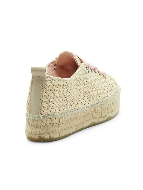 Yucatan Raffia Espadrille Sneakers | Saks Fifth Avenue