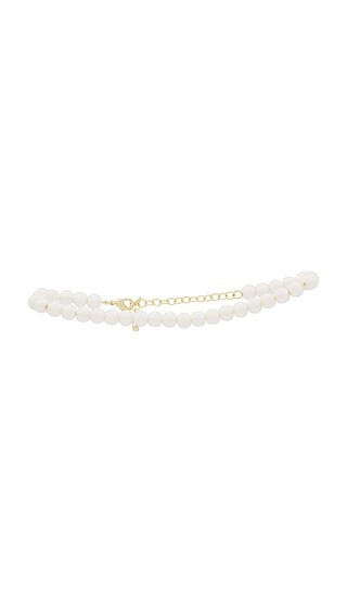 Elaine Anklet in Ivory | Revolve Clothing (Global)