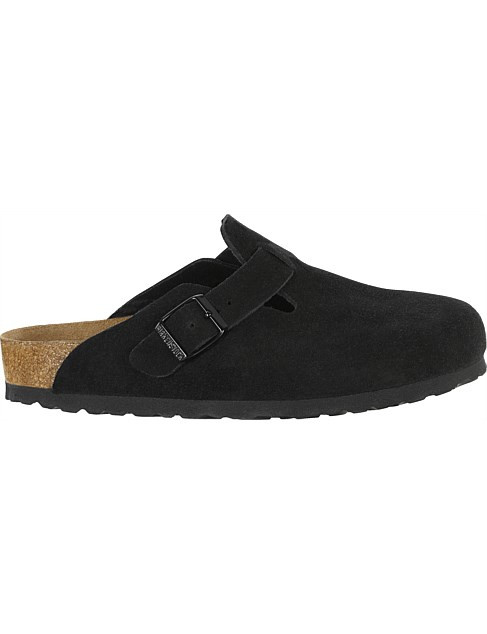 Boston SFB Regular Suede Leather mule | David Jones (Australia & New Zealand)