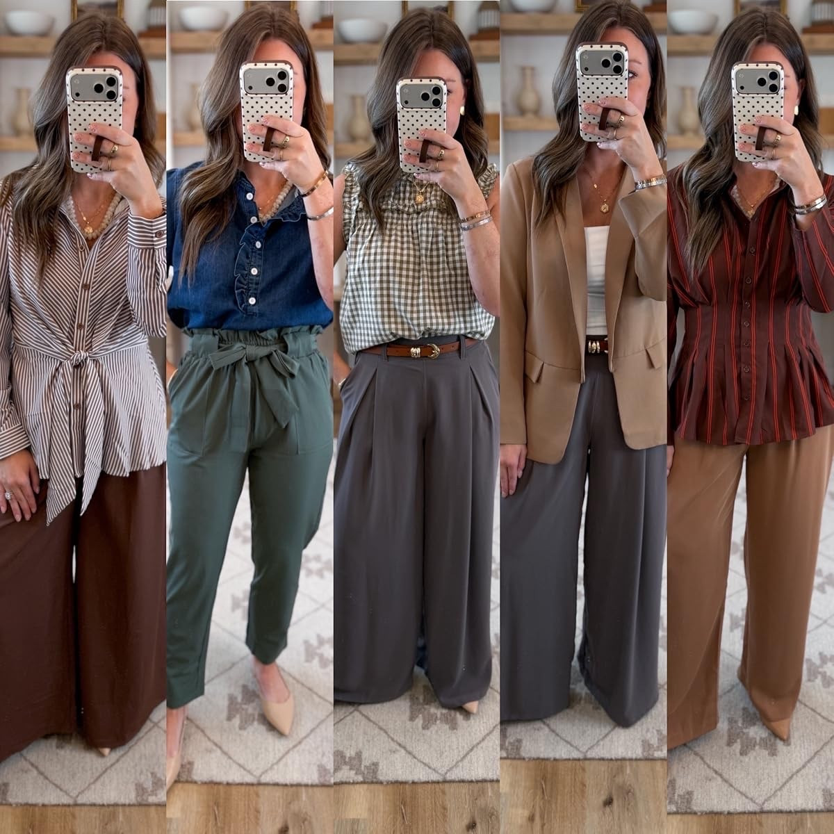 Workwear for your week in the office or classroom! 🤓The best trouser pants that all have elastic waistbands and even petite and tall options. The colors are also so good for fall! Professional and feel good style.

#LTKWorkwear #LTKootd