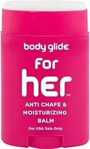 Body Glide For Her Anti Chafe Balm: anti chafing stick with added emollients. Prevent rubbing lea... | Amazon (US)