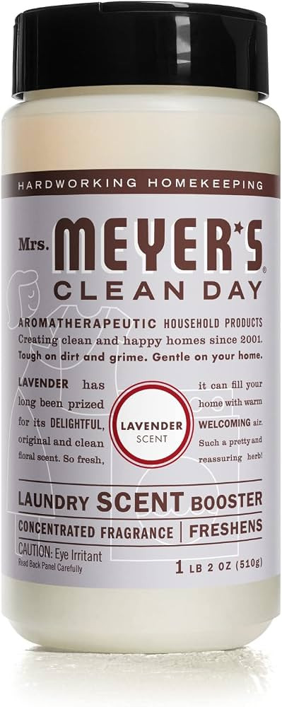Mrs. Meyer's Laundry Booster, Pair with Liquid Laundry Detergent or Detergent Pods, Lavender, 18 ... | Amazon (US)