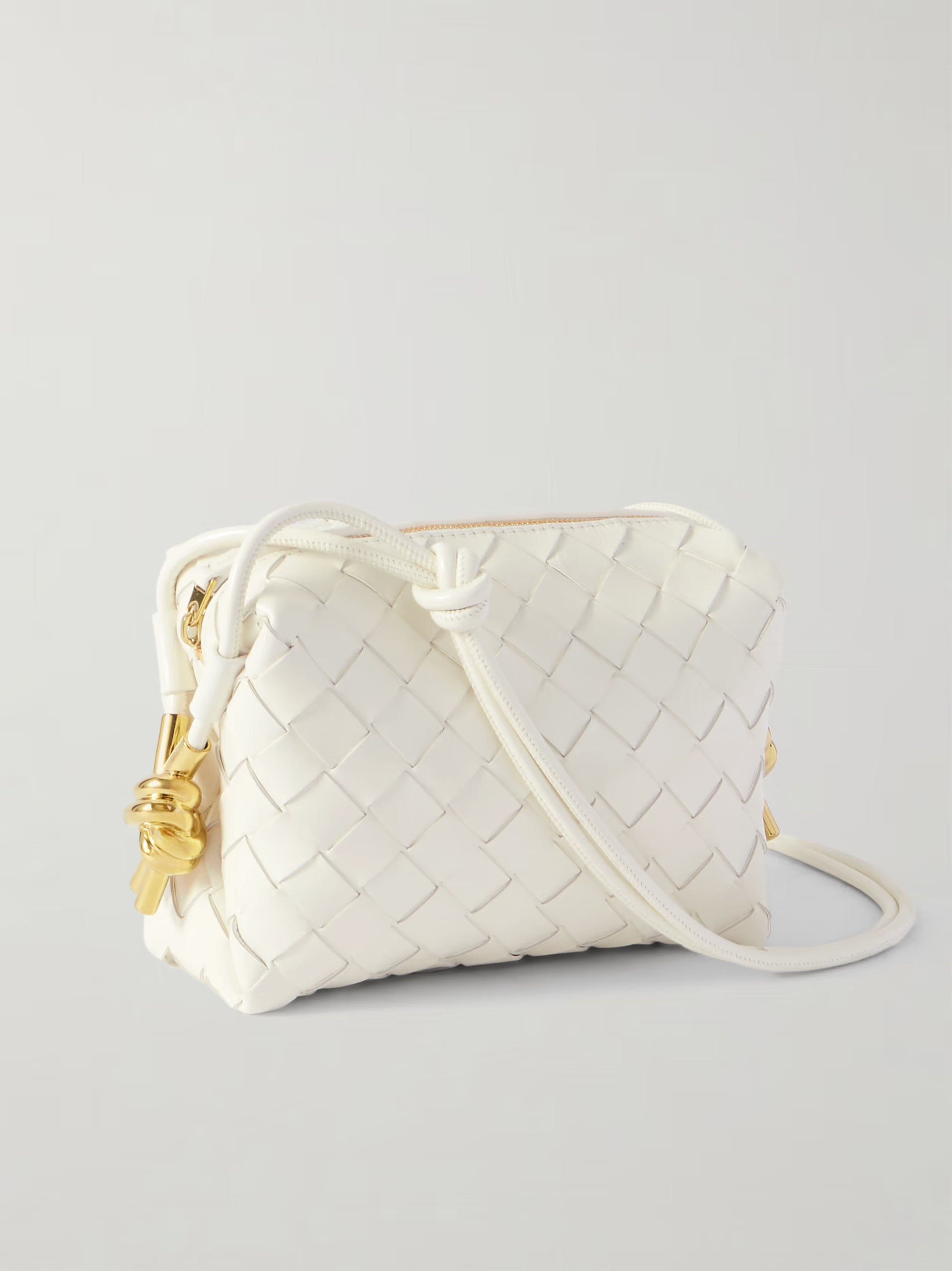 Loop mini Intrecciato leather shoulder bag | NET-A-PORTER (UK & EU)