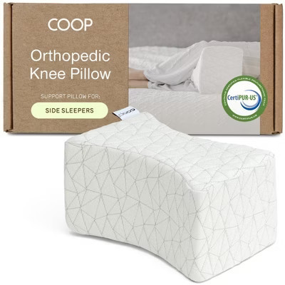 Coop Home Goods The Adjustable Knee Pillow for Side Sleeper, Soft Orthopedic Pillow, Leg Pillow for Sleeping, Sciatica, Back, Hip and Joint Support | Target