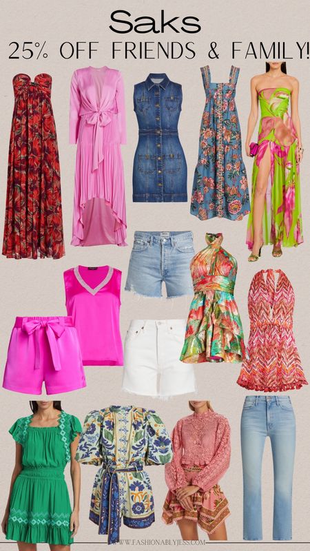 So many cute spring and summer outfits now on sale at saks 

#LTKstyletip #LTKsalealert #LTKover40