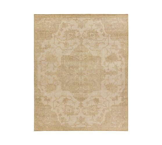 Linley Hand-Knotted Performance Wool Rug | Pottery Barn (US)