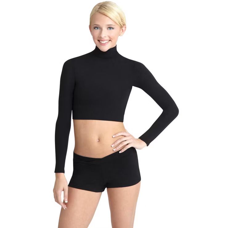 Capezio Women's Turtleneck Long Sleeve Top | Target