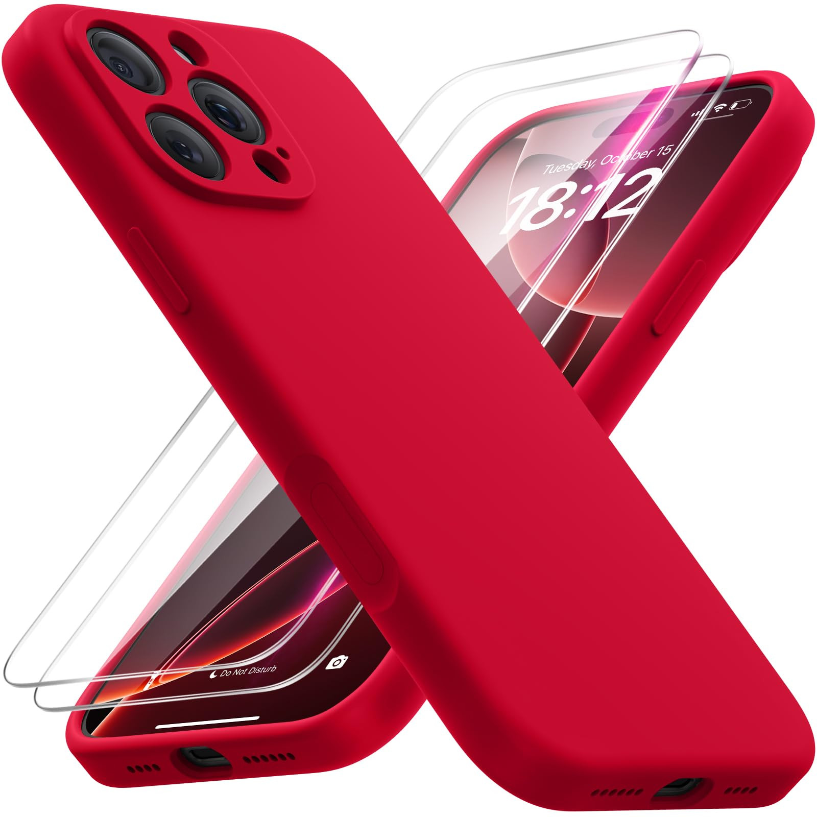 FlyReal Magnetic for iPhone 16 Pro Case, Compatible with MagSafe, [Integrated Silicone Camera Con... | Amazon (US)