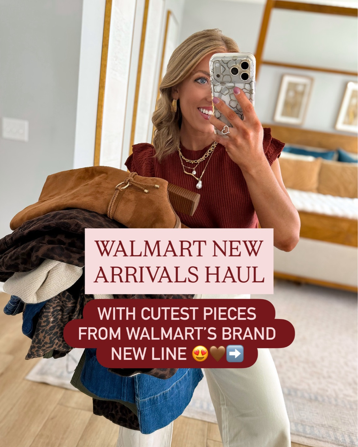 Walmart new arrivals are SO GOOD right now 😍🤎 This might be one of my favorite Walmart fashion hauls yet! So many brand new pieces that look way more expensive than they are — leopard print, rich chocolate brown, denim, plaid, scarves, wide leg jeans, tall boots and the cutest elevated details for fall.

I found everything from easy everyday outfits to pieces you could wear to work, dinner, church, school events and beyond. And can we talk about those brown boots?! 😍 The braided detail + gold buckle makes them look SO expensive!

Walmart is seriously bringing it with the new fall fashion arrivals this year, and these are the pieces I think are going to go FAST. 🤎 Which look is your favorite?!

#walmartfashion #walmartfinds #walmartnewarrivals #walmartstyle #walmartfashionfinds #affordablefashion #fallfashion #falloutfits #fallstyle #womensfashion #outfitinspo #affordablestyle #leopardprint #widelegjeans #fallboots #walmartoutfits

#LTKootd #LTKPetite