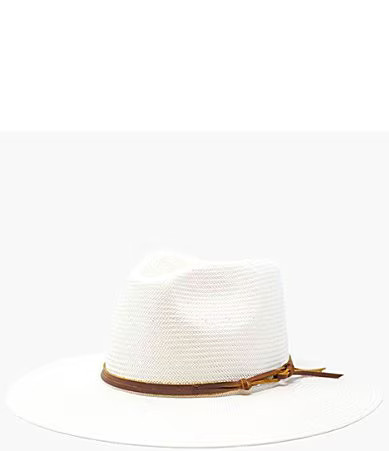 Wyeth Lindsey Straw Fedora Hat - Cream | Dillard's