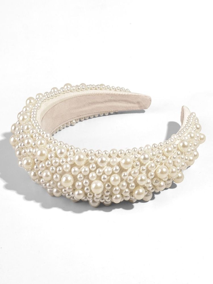 Faux Pearl Decor Headband | SHEIN