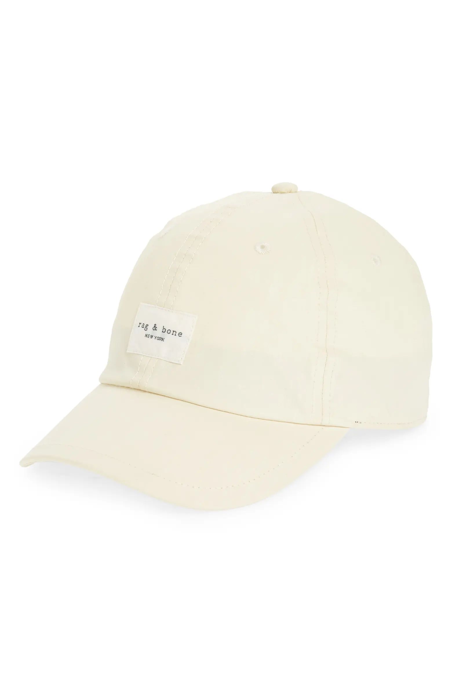 rag & bone Addison Linen Baseball Cap | Nordstrom | Nordstrom