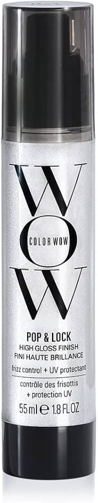 COLOR WOW Pop + Lock High Gloss Finish – Frizz Control Serum | Prevent Color Fade, Seal Split E... | Amazon (US)