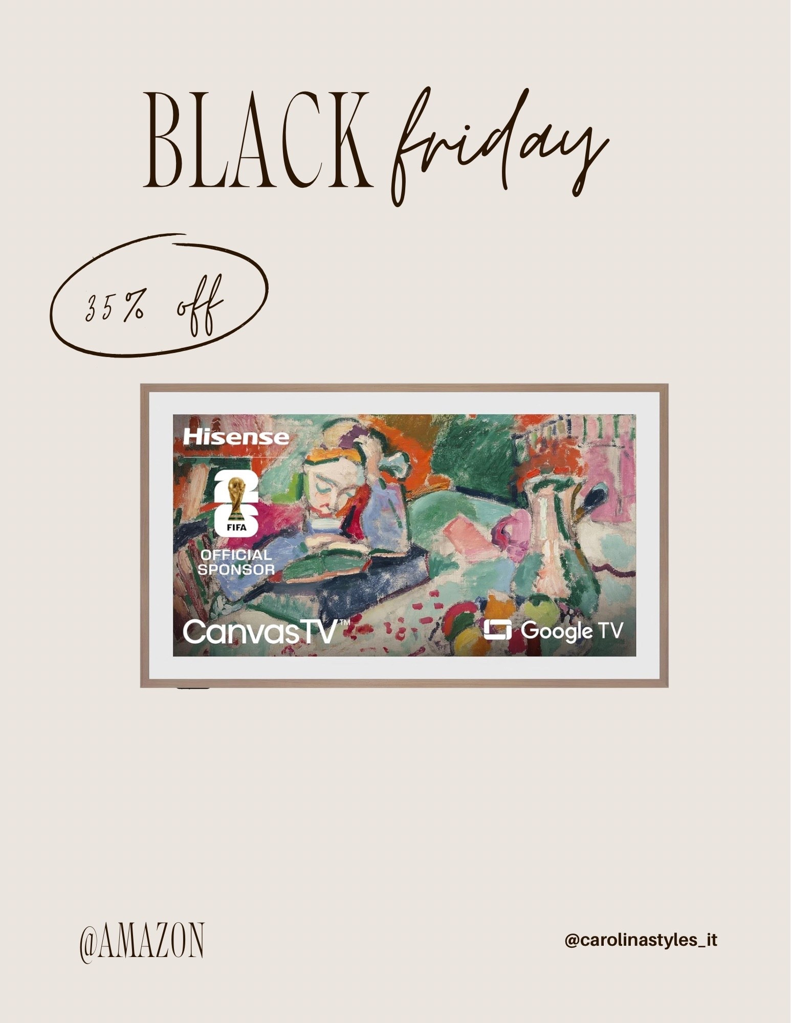 Black Friday special the popular frame TV! This looks beautiful in the home! 

#LTKHome #LTKCyberWeek #LTKHoliday