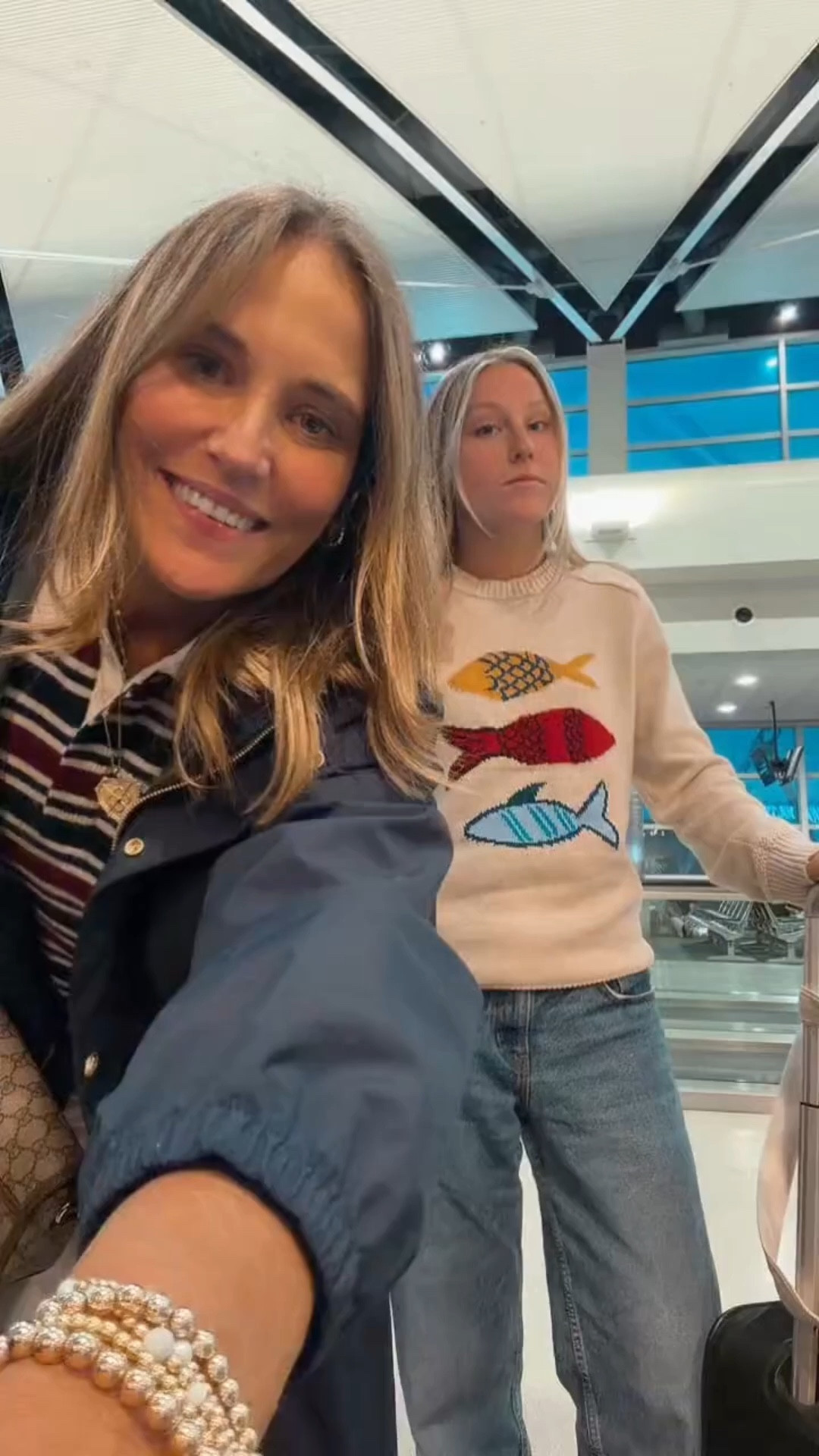 Fan favorite pieces right now! The fish sweater received so many compliments, and the white jeans are just as loved. Both are easy picks that elevate any outfit.

#LTKSeasonal #LTKootd #LTKTravel