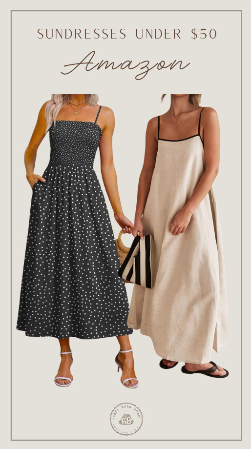 Effortless spring style 🌿 these breezy sundresses under $50 are the definition of easy chic—perfect for warm days, coffee runs, and everything in between. Lightweight, flattering, and endlessly wearable.

#LTKspring #LTKunder50 #sundressseason #springstyle #amazonfinds #effortlessstyle #neutralstyle #casualchic #warmweatherstyle #springoutfits #budgetfashion #everydaystyle #ltkfashion 

 