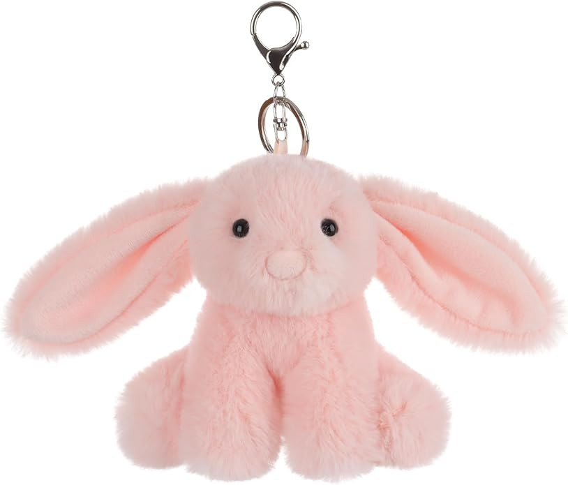 Apricot Lamb Cute Toys Plush Rabbit Stuffed Animal Soft for Kids Bag, Purse, Backpack, Handbag (4... | Amazon (US)