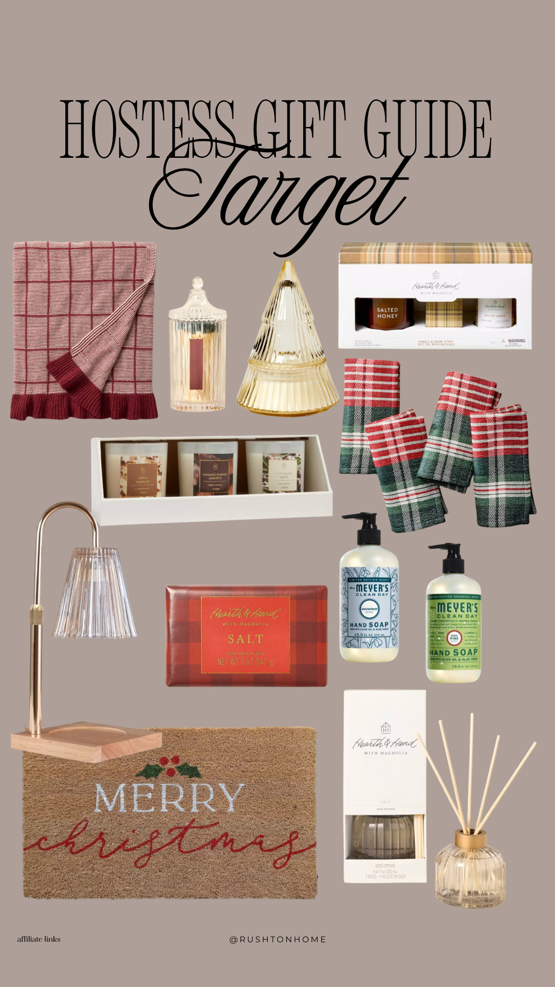 Target hostess gifts, hostess gift ideas, magnolia hearth and hand gifts, plaid kitchen towels target, holiday candles target, christmas doormat target, candle gift set target, meyers hand soap set, glass tree candles, reed diffuser target, target christmas 2024, affordable hostess gifts, neutral holiday gifts, target home decor holiday

 

 #LTKGiftGuide #LTKHoliday #LTKSeasonal