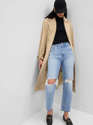 High Rise Cheeky Straight Jeans | Gap (US)