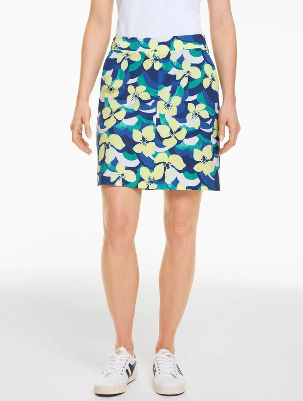 Golf Skort - Layered Bloom | Talbots