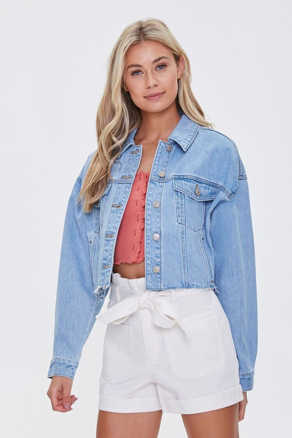 Cropped Denim Jacket | Forever 21 | Forever 21 (US)