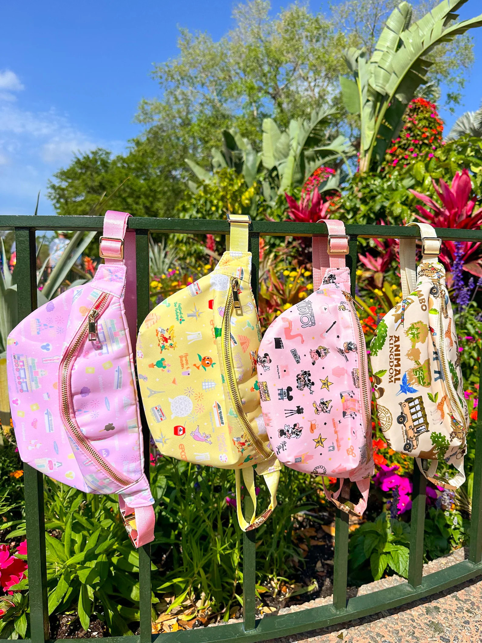 Disney Parks Fanny Packs. Disney Printed Fanny Pack Animal Kingdom Fanny Pack Hollywood Studios F... | Etsy (US)