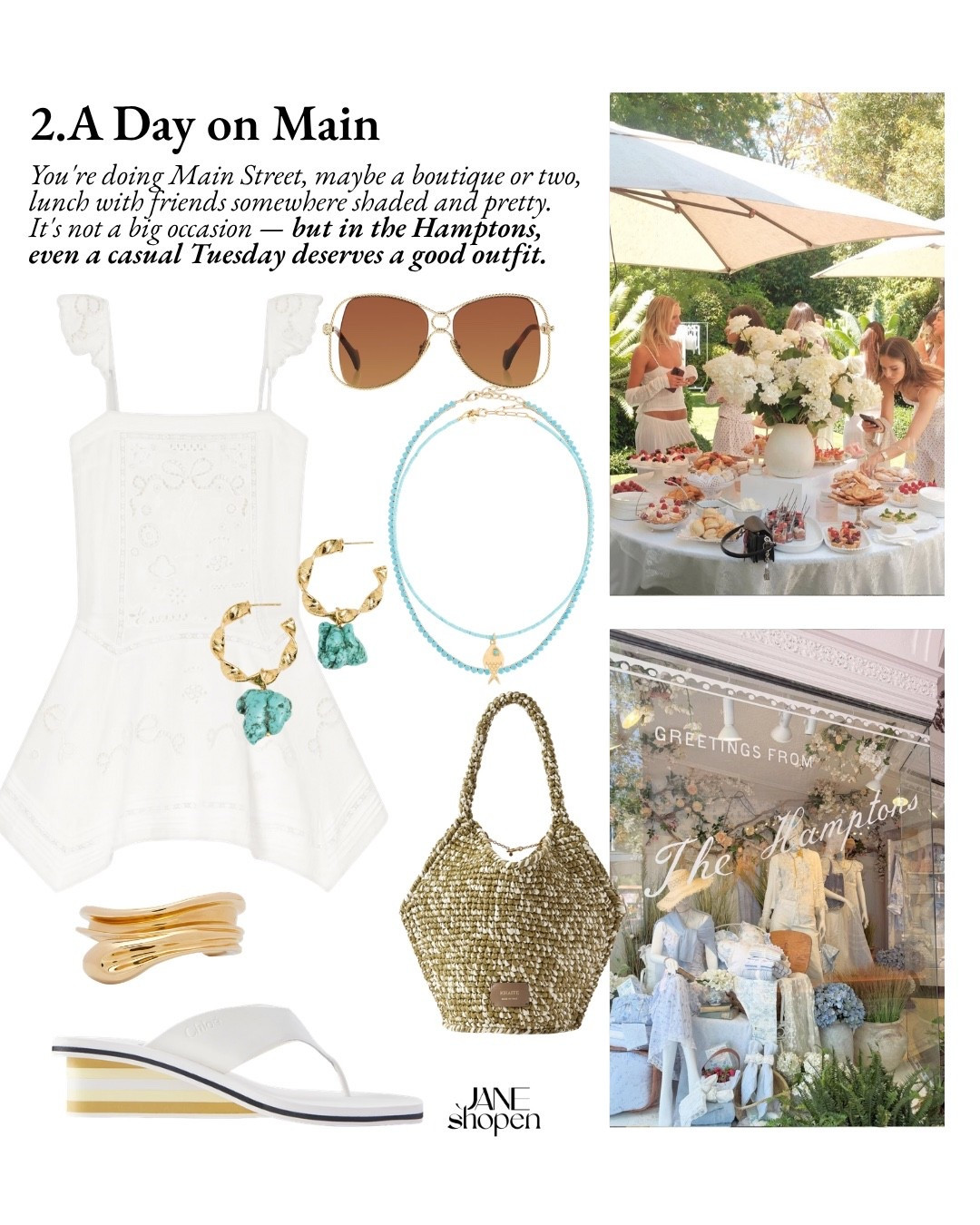 White look for a Hamptons summer

#LTKootd #LTKSeasonal #LTKTravel